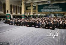 جدیدتربن تصاویر از حسین شریعتمداری و قاضی صلواتی در حسینیه امام خمینی (ره)