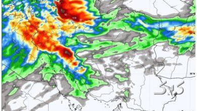 تداوم فعالیت سامانه بارشی در شمال کشور؛ آلاینده‌ها فردا اوج می‌گیرند