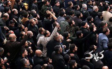 ثبت تصویر خاص در حسینیه امام خمینی از رهبری + عکس