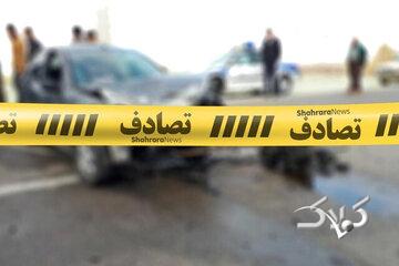 تصادف مرگبار خودروسواری با تریلی/ آمار جان باختگان