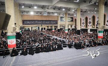 تصاویری از عزاداری در حسینیه امام خمینی/ پزشکیان و جلیلی هم حضور داشتند/ تیپ سردار قاآنی در این مراسم چگونه بود؟