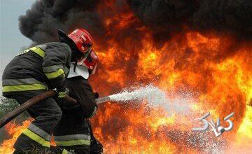 جزئیات آتش سوزی یک ساختمان در خیابان سعدی