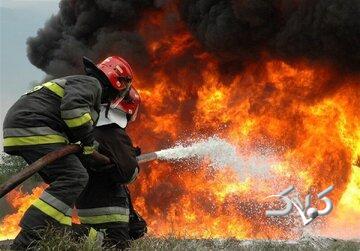 جزئیات آتش سوزی یک ساختمان در خیابان سعدی