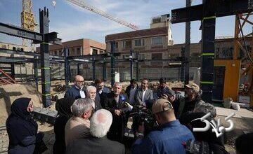 با دستور وزیر ساخت و ساز اطراف کاخ گلستان متوقف شد