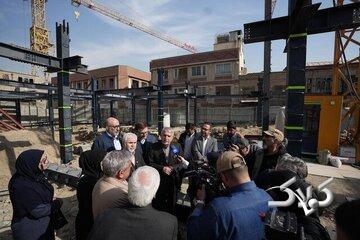 با دستور وزیر ساخت و ساز اطراف کاخ گلستان متوقف شد