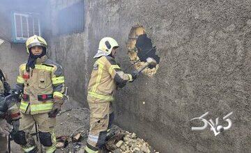 آتش سوزی در جنوب تهران؛ یک نفر جان باخت/ جزئیات