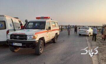 تصادف خودروی حامل اتباع خارجی در مسیر سراوان - خاش/ ۹ کشته و هفت مجروح