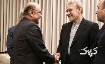 تصاویر خاص از دیدار لاریجانی با رئیسجمهور پاکستان + عکس