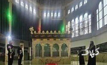 رونمایی از ضریح جدید آستان امامزادگان عینعلی و زینعلی( ع) 