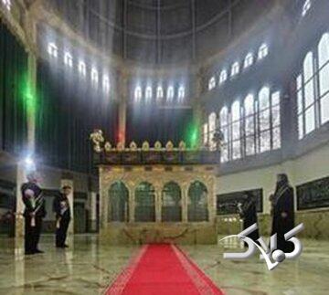 رونمایی از ضریح جدید آستان امامزادگان عینعلی و زینعلی( ع)