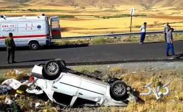 واژگونی سمند مرگبار شد/ آمار فوتی‌ها و مصدومان