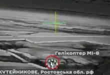 انهدام هلیکوپتر Mi-8