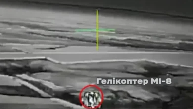 انهدام هلیکوپتر Mi-8