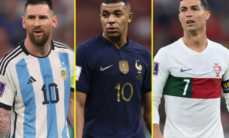 امباپه مسی رونالدو