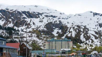 شهر ویتیر در آلاسکا