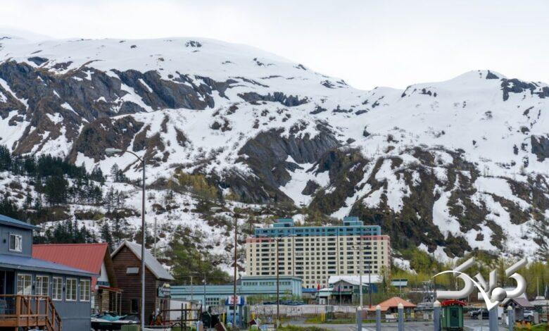 شهر ویتیر در آلاسکا