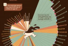 سرانه مصرف قهوه جهان در سال ۲۰۲۵