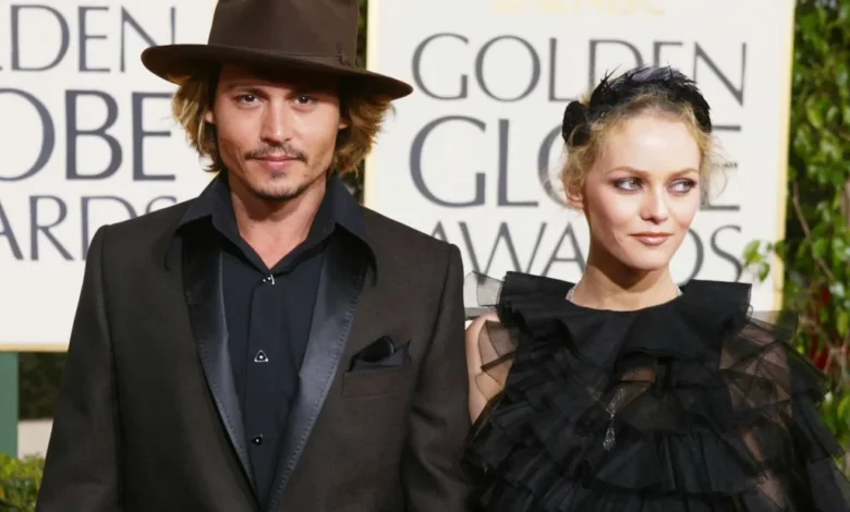 لیلی رز دپ و جانی دپ
