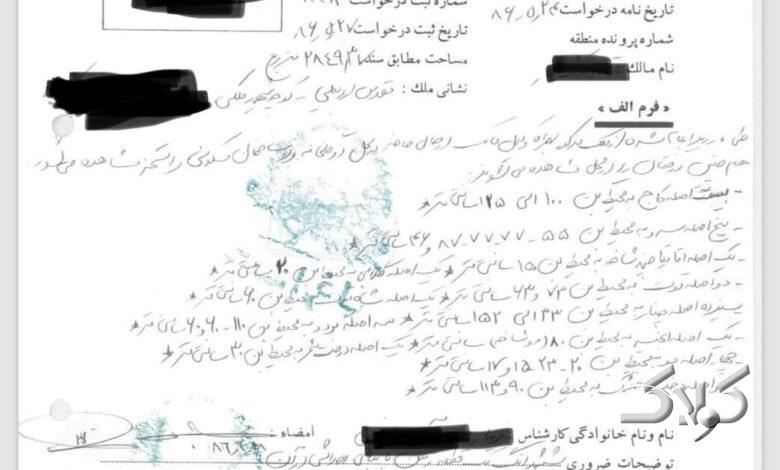 سند کمیسیون ماده 7 باغ زعفرانیه