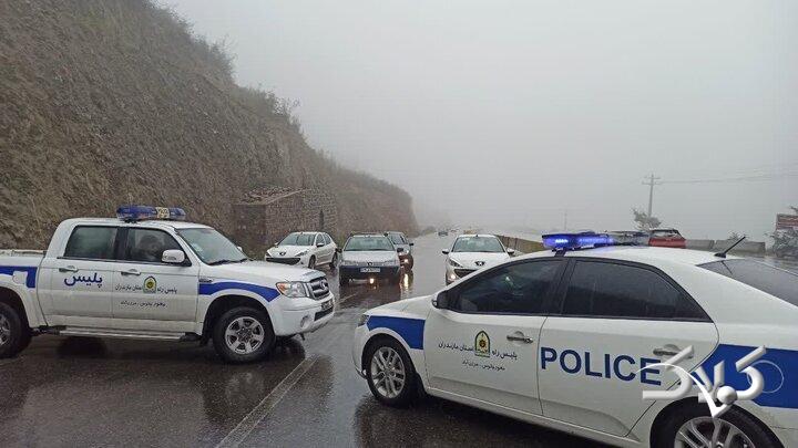 محدودیت تردد - راه مسدود است - مسدود بودن جاده