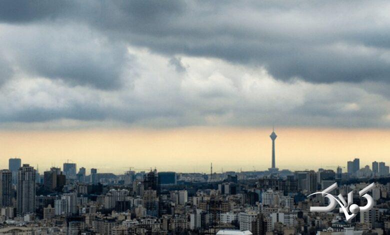 ابرها تهران- آسمان تهران