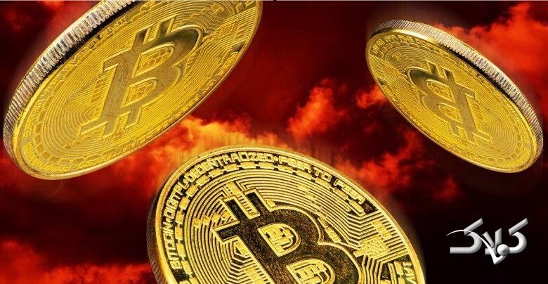 سقوط ۳۵۰۰ دلاری بیت‌کوین در یک ساعت