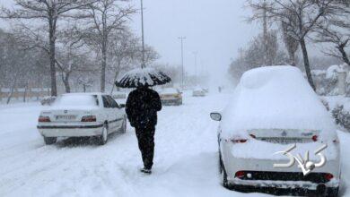 ورود سامانه بارشی به تهران از دوشنبه؛ باران و برف میبارد