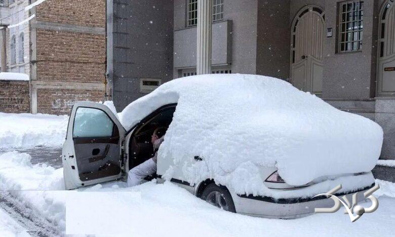 پیشبینی ماهوارههای اروپایی از روزهای پر برف برای ایران