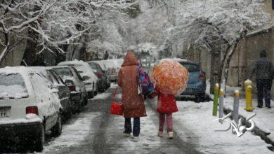 صدور ۳ هشدار جدید هواشناسی؛ کاهش شدید دما و بارش برف سنگین در این استان ها