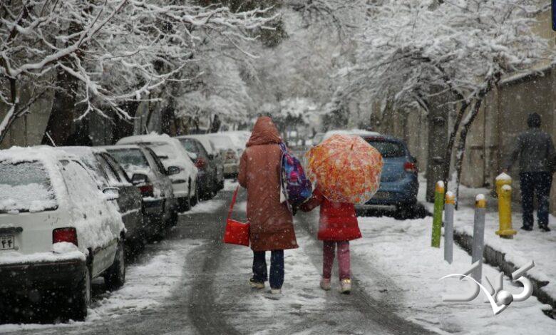صدور ۳ هشدار جدید هواشناسی؛ کاهش شدید دما و بارش برف سنگین در این استان ها