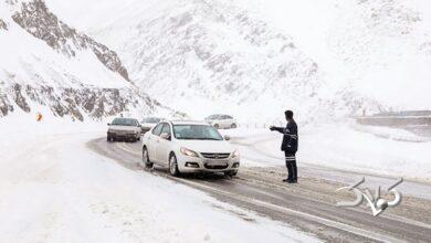 بارش برف و باران در جادههای ۱۲ استان کشور/ حتما بخوانید