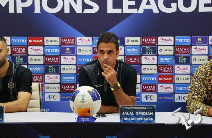 مربی خیبر، غایب نشستخبری پیش از دیدار با سپاهان