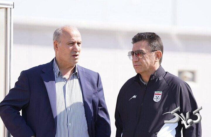 قلعهنویی: گروه ما در مقایسه با شرایط دیگر گروهها بهتر است/تیم ملی متعلق به من و تاج نیست