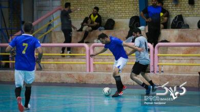 درگیری عجیب در لیگ برتر فوتسال + فیلم