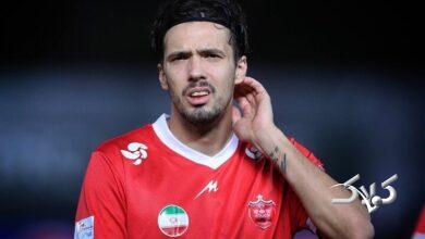 هافبک پرسپولیس دربی را از دست داد