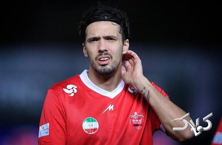 هافبک پرسپولیس دربی را از دست داد