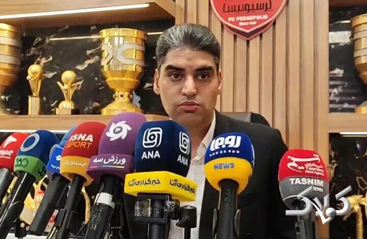 پیمان حدادی: خوشحالم که در فضای فوتبال کشور دربی جذاب را پیش‌رو داریم