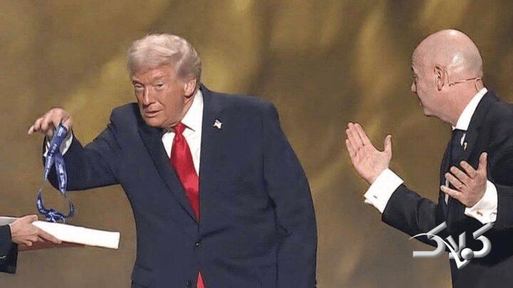 پس‌گرفتن جایزه صلح فیفا، کابوس ترامپ