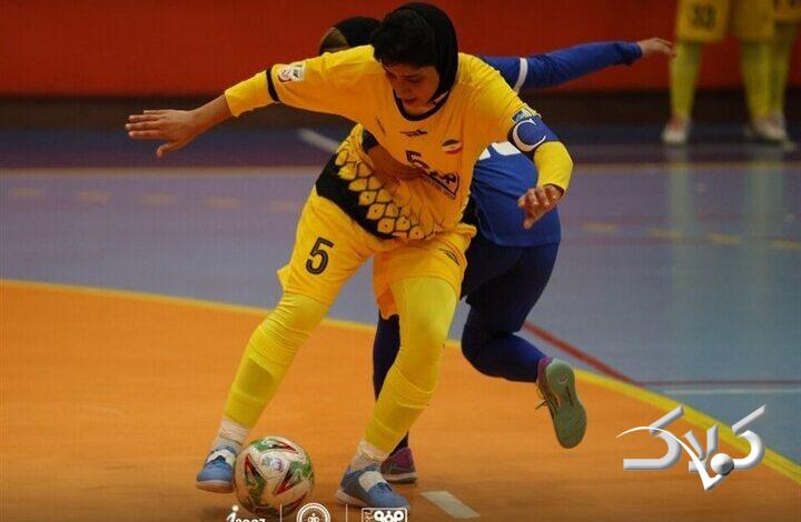 نتایج هفته دهم لیگ برتر فوتسال بانوان؛ گلبرگ تاکستان همچنان پیروز میشود