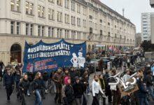 دانش‌آموزان و دانشجویان آلمانی در اعتراض به سربازی به خیابان‌ها آمدند +ویدیو