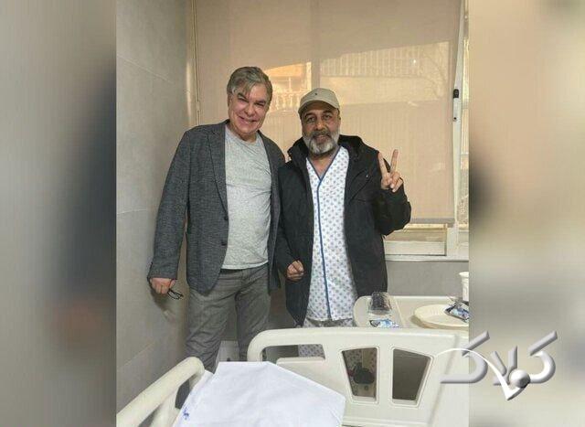 تصویر رضا عطاران با لباس بیمارستان؛ از کسانی که نگرانم بودند، تشکر میکنم