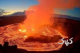 لحظاتی نادر از فوران آتشفشان کیلاویا در هاوایی را ببینید