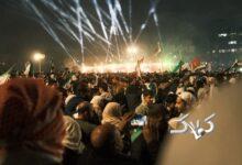 رقص و شادی مردم در یکسالگی سقوط بشار اسد +ویدیو