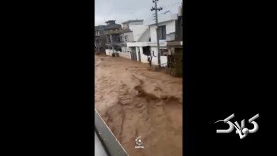 سیل خطرناک در کردستان عراق فاجعه آفرید +ویدیو