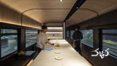 ویدیو| در این کافه با قطار سفر میکنید