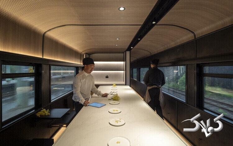 ویدیو| در این کافه با قطار سفر میکنید