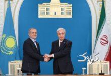 مسعود پزشکیان و قاسم ژومارت کمال اولی توکایف