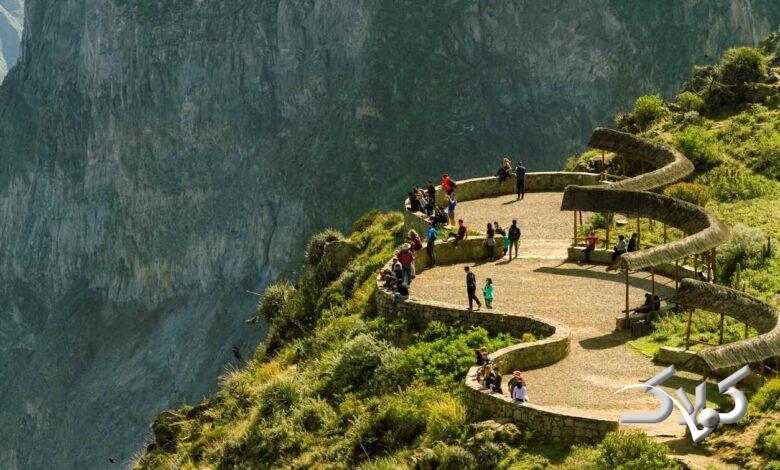 جاده نفسگیر در کشور پرو را ببینید