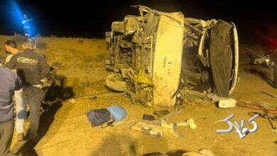 تصادف مرگبار در محور اصفهان- تهران؛ ۱۳ نفر کشته شدند +عکس اجساد