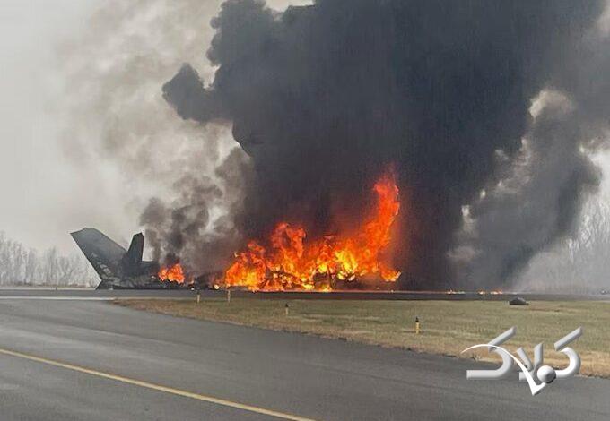 لحظه سقوط هواپیما در کارولینا و کشتهشدن همه سرنشینان! +ویدیو